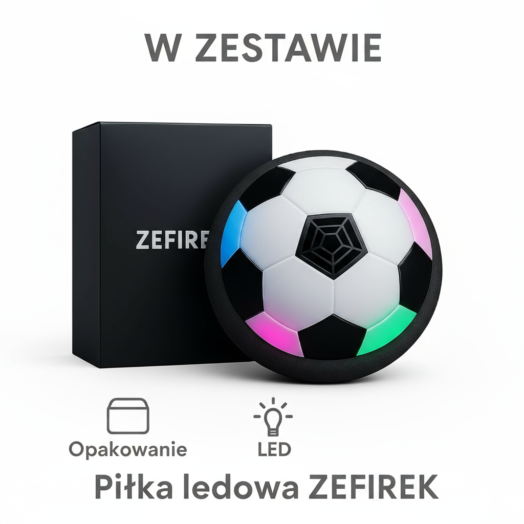 Zefirek™ — Latająca piłka, która zachwyci każde dziecko!